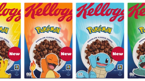 Kellogg’s fait entrer Pokémon dans le rayon des petits-déjeuners