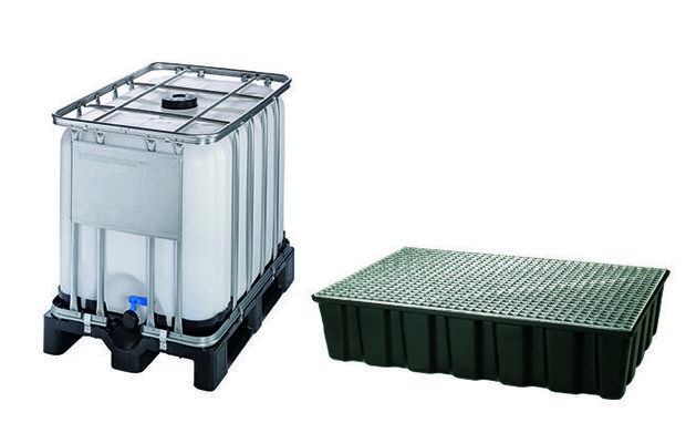 IBC containers en lekbakken; de ideale combinatie