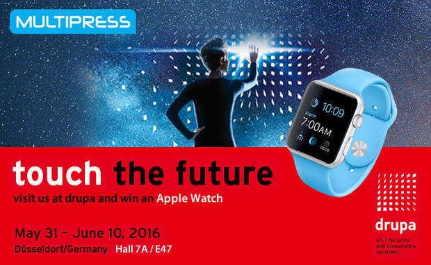 Dernière chance pour aller gratuitement à DRUPA 2016 à Düsseldorf avec MultiPress !