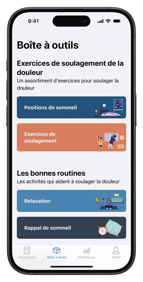 Un ostéopathe dans la poche? 
