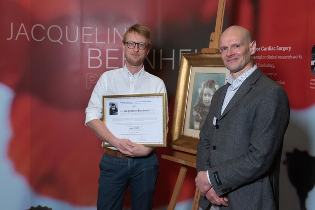 Cardio : le Dr Simon Calle (UGent) lauréat du Prix Jacqueline Bernheim