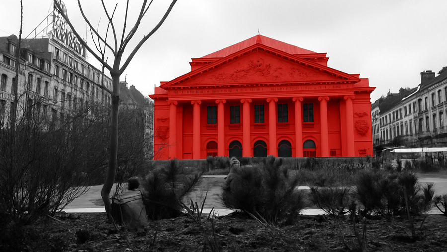 World Heart Day: De Munt kleurt rood
