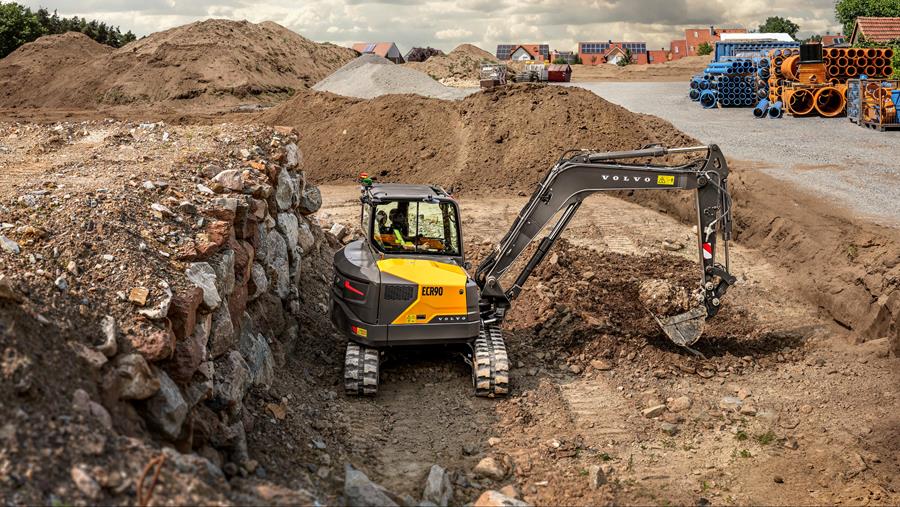 Volvo CE presenteert 3 nieuwe compacte graafmachines