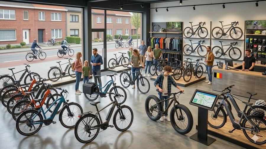 Belgische fietsmarkt groeit opnieuw in 2025