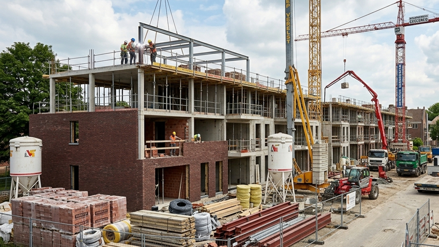 Bouwunie verwelkomt uitbreiding sociale woningen