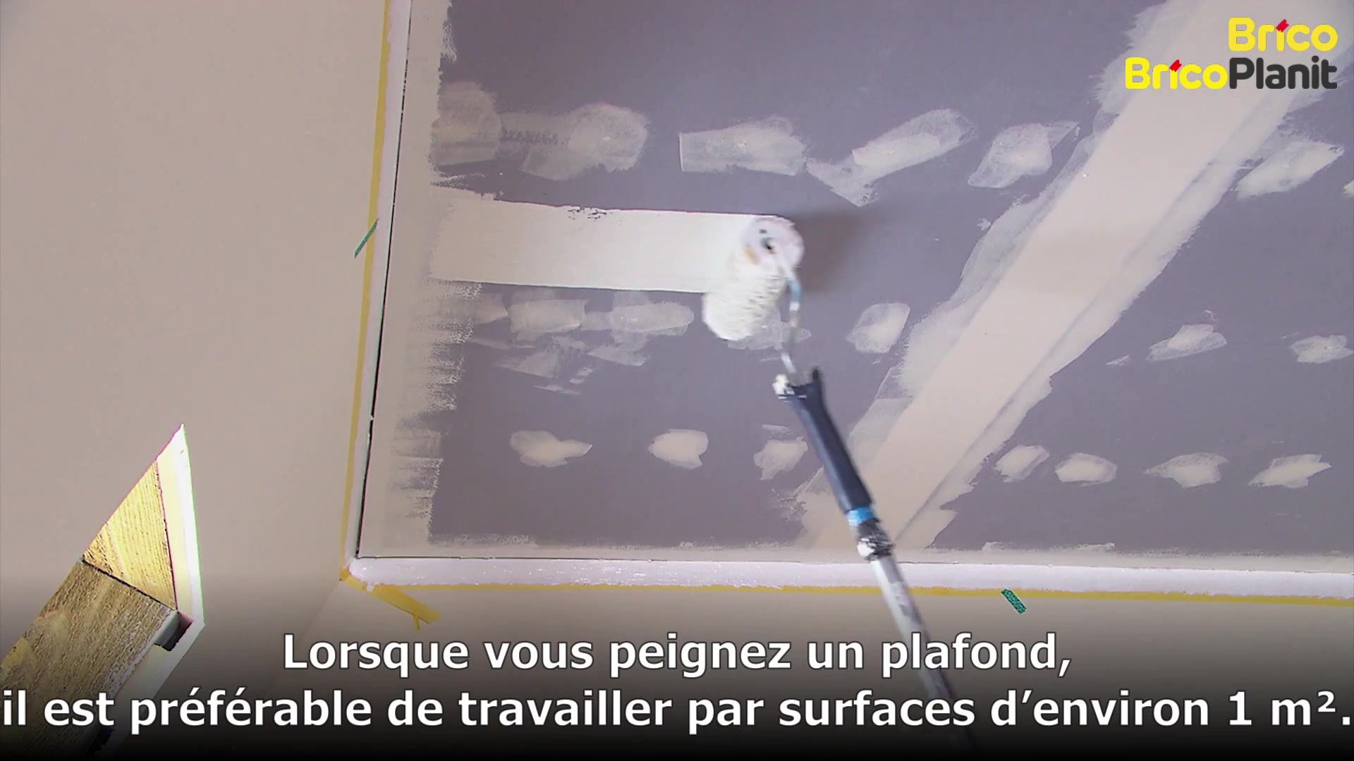 Comment peindre un plafond sans laisser de traces?